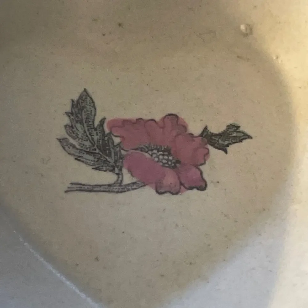 Vintage Counterpoint San Francisco Heart Shaped Trinket Jewelry Box Hand Painted